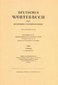 Deutsches Wörterbuch. Neubearbeitung: Band I: Lief