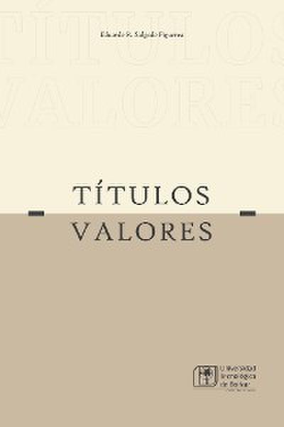 Títulos Valores