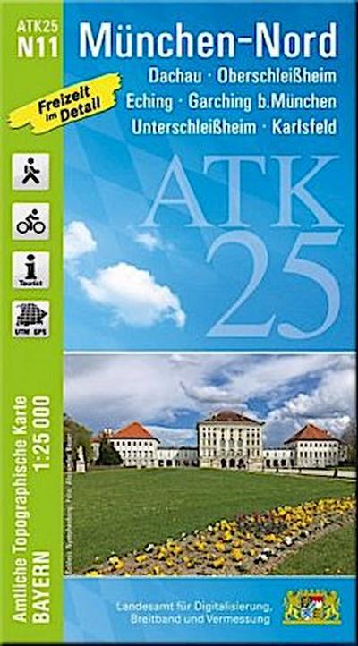 ATK25-N11 München-Nord (Amtliche Topographische Karte 1:25000)