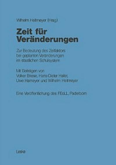 Zeit für Veränderungen
