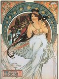 (18x24) Alphonse Mucha - 2013 Decor Calendar