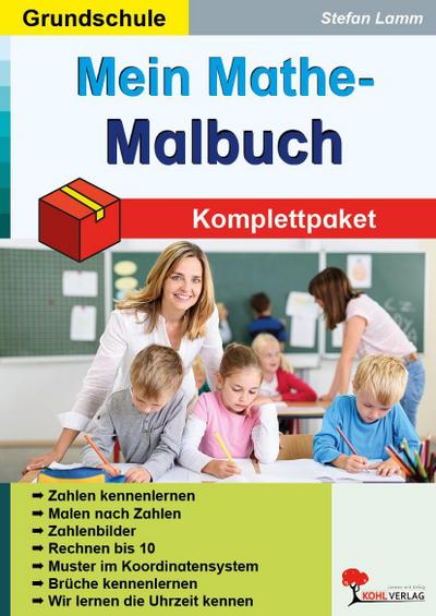 Mein Mathe-Malbuch / Komplettpaket*