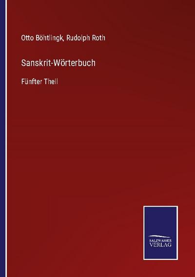 Sanskrit-Wörterbuch