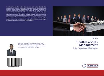 Conflict and Its Management