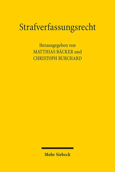 Strafverfassungsrecht