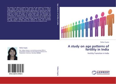 A study on age patterns of fertility in India
