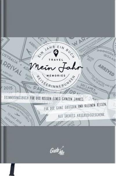 GuideMe Reisetagebuch Travel Memories "Mein Jahr"