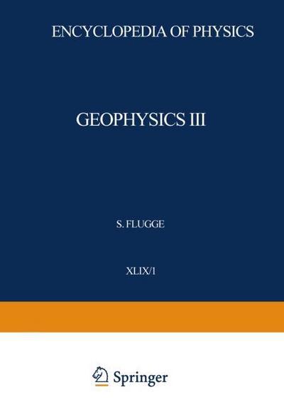 Geophysics III / Geophysik III