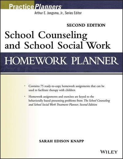 School Counseling and School Social Work Homework Planner