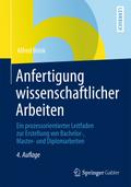 Anfertigung wissenschaftlicher Arbeiten