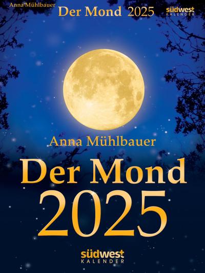 Der Mond 2025  - Tagesabreißkalender