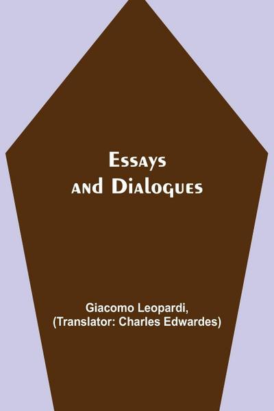 Essays And Dialogues