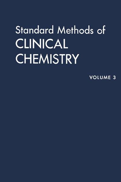 Standard Methods of Clinical Chemistry