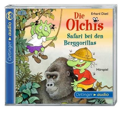 Die Olchis. Safari bei den Berggorillas, 2 Audio-CD