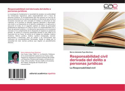 Responsabilidad civil derivada del delito a personas jurídicas