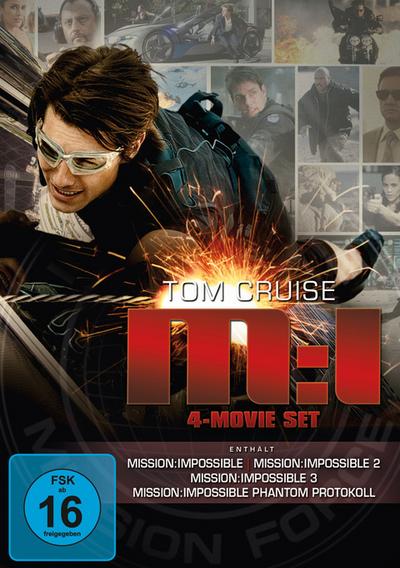 Mission: Impossible - The Ultimate Missions 1-4 DVD-Box