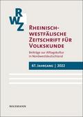 Rheinisch-Westfälische Zeitschrift für Volkskunde 