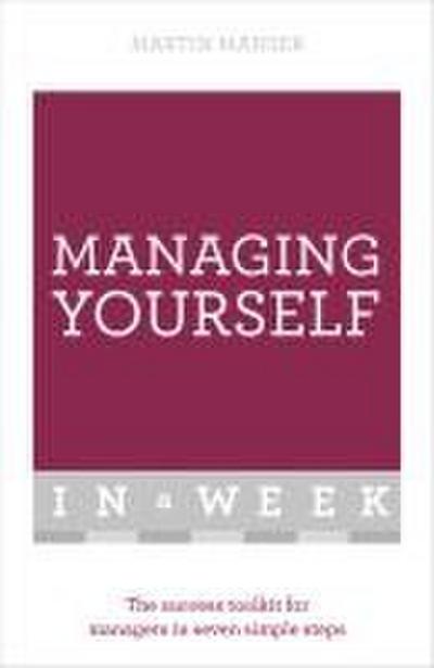 Managing Yourself in a Week