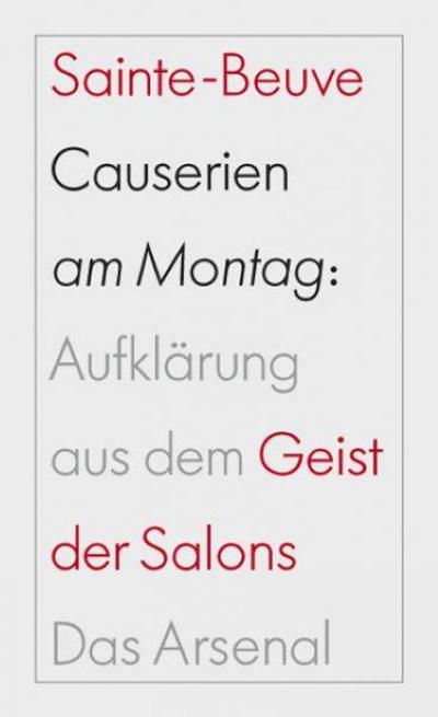 Causerien am Montag: Aufklärung aus dem Geist des Salons