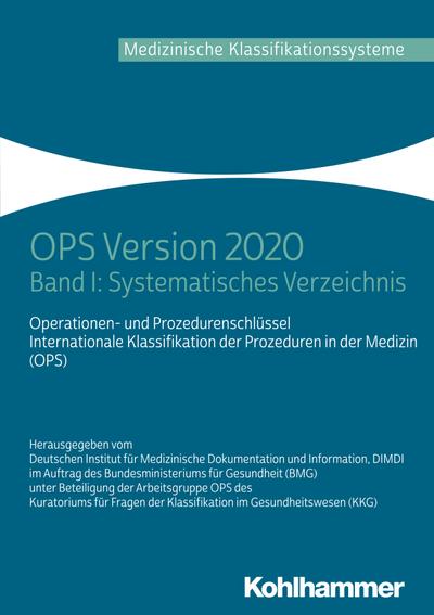 OPS Version 2020: Band I: Systematisches Verzeichnis