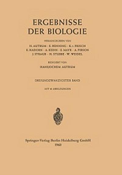 Ergebnisse der Biologie