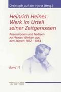 Heinrich Heines Werk im Urteil seiner Zeitgenossen