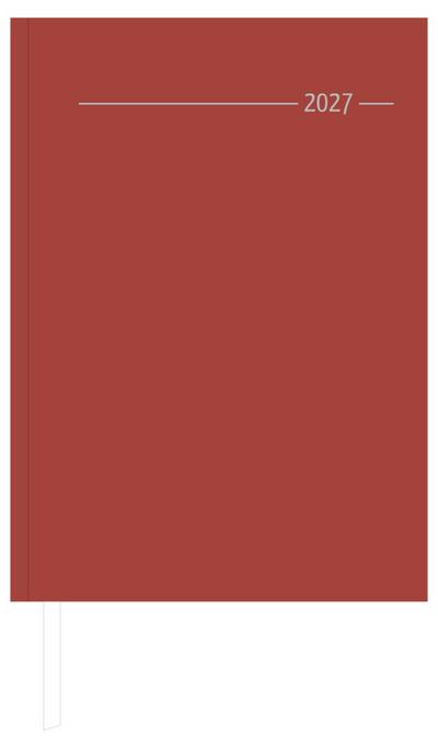 Wochenplaner Tucson rot A5 128 Seiten 2027 