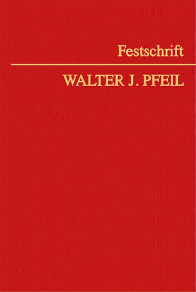 Festschrift Pfeil