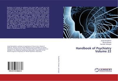Handbook of Psychiatry Volume 22