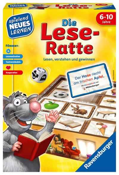 Die Lese-Ratte - Kinderspiel ab 6 Jahre