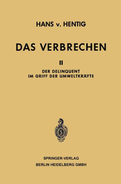 Das Verbrechen