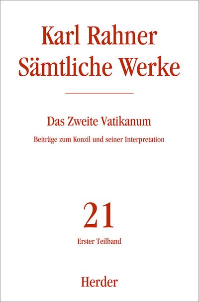 Sämtliche Werke Karl Rahner Sämtliche Werke. Teilbd.1
