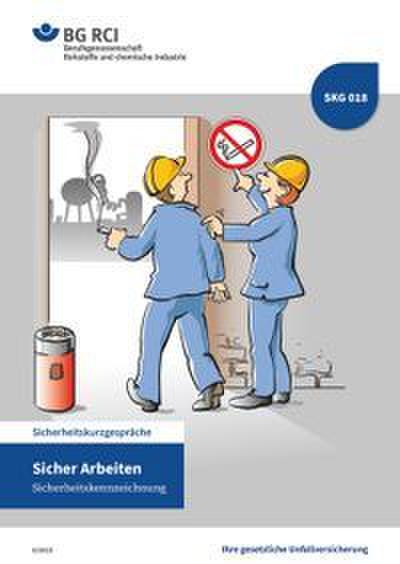 SKG 018 Sicherheitskurzgespräch Sicher Arbeiten - Sicherheitskennzeichnung