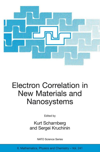 Electron Correlation in New Materials and Nanosystems