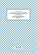 12 difficult Studiesfor treble recorder (Altblockflöte)