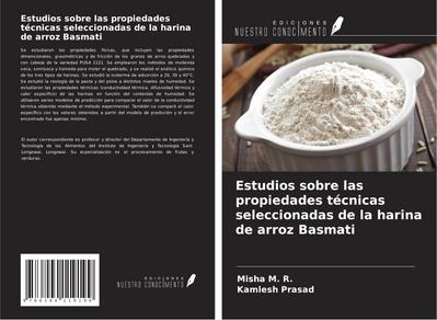 Estudios sobre las propiedades técnicas seleccionadas de la harina de arroz Basmati