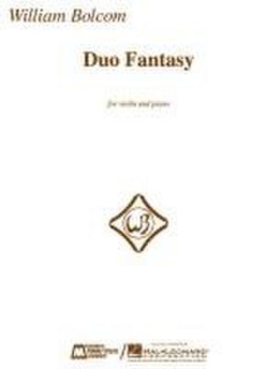 William Bolcom Duo Fantasy: For Violin and Piano