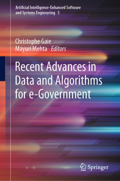 Recent Advances in Data and Algorithms for e-Government