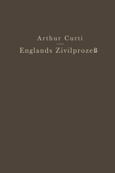 Englands Zivilprozeß