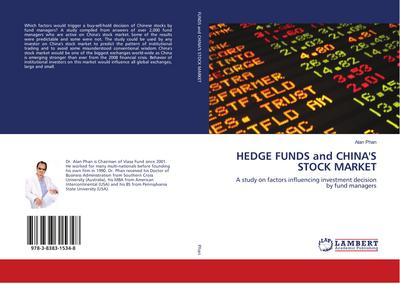 HEDGE FUNDS and CHINA’S STOCK MARKET