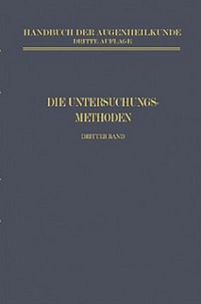 Die Untersuchungsmethoden