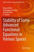 Stability of Some Advanced Functional Equations in