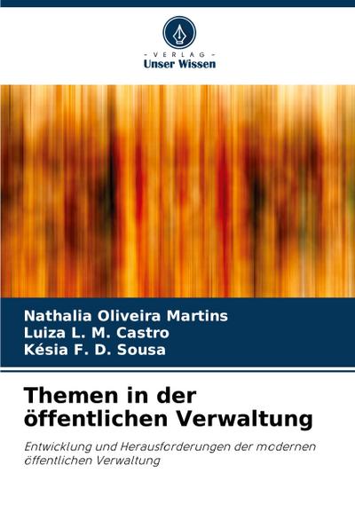 Themen in der öffentlichen Verwaltung