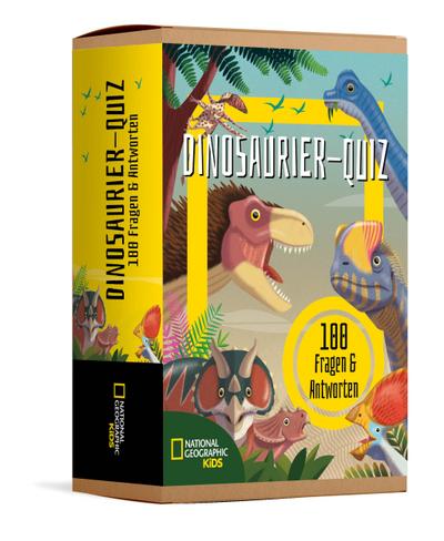 Dinosaurier-Quiz. 100 Fragen über Dinosaurier für Quizfans und Dinofans (100 Fragen & Antworten)