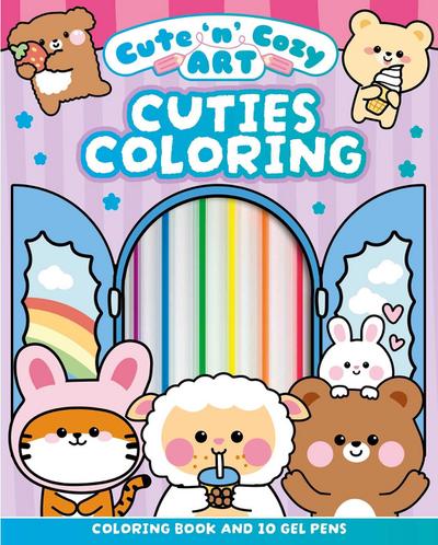 Cute ’n’ Cozy Art: Cuties Coloring