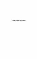 Par le brasier des mots - sur la poesie de jad hatem