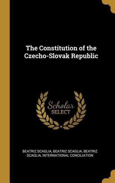 The Constitution of the Czecho-Slovak Republic