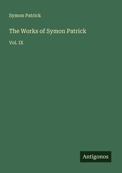 The Works of Symon Patrick