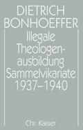 Illegale Theologenausbildung: Sammelvikariate 1937