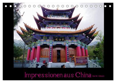 Impressionen aus China (Tischkalender 2026 DIN A5 quer), CALVENDO Monatskalender